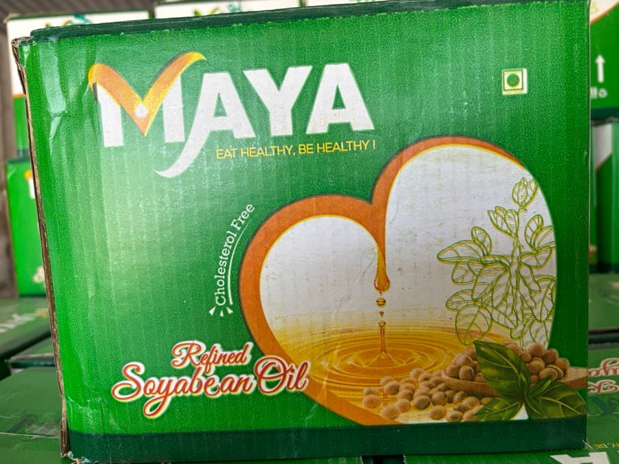 Maya Refined Soyabean Oil Pouch