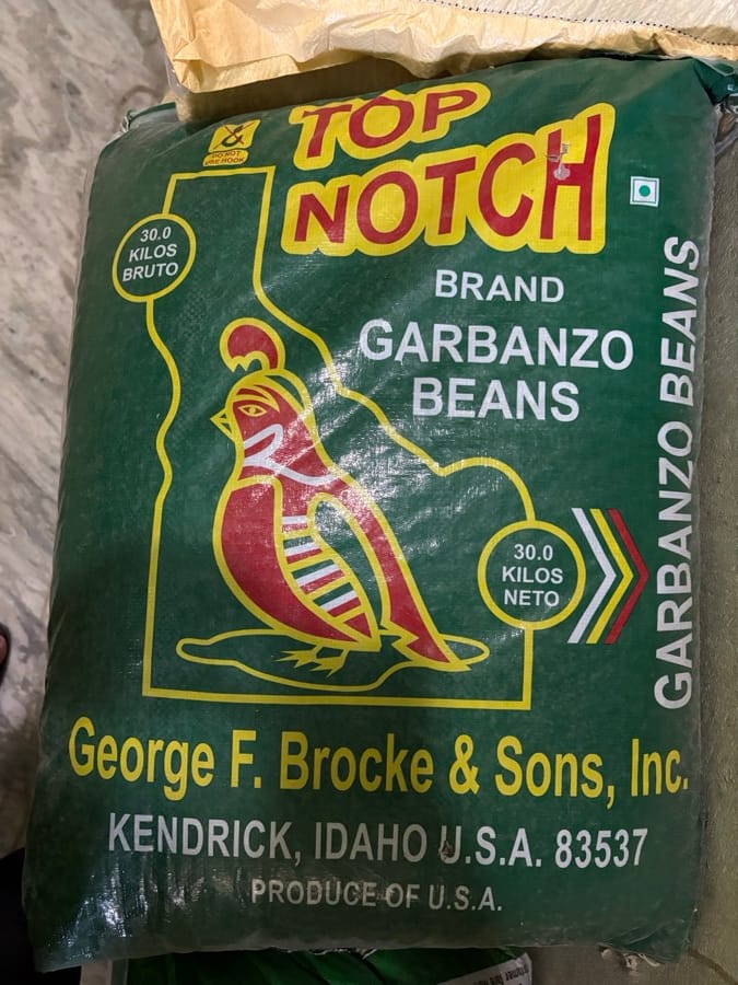 Top Notch Garbanzo Beans 30Kg — photo 1